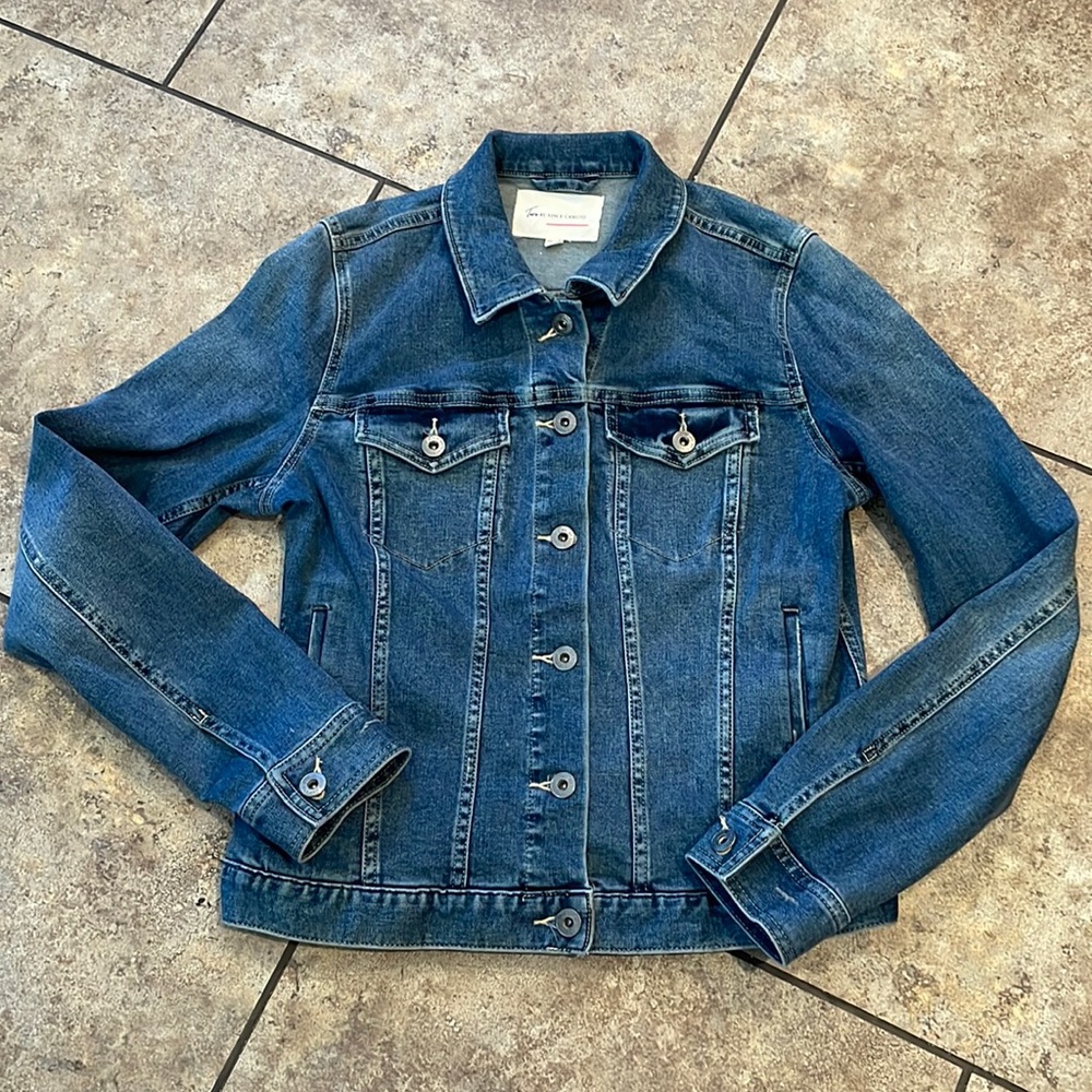 Two by Vince Camuto Blue Jean Jacket